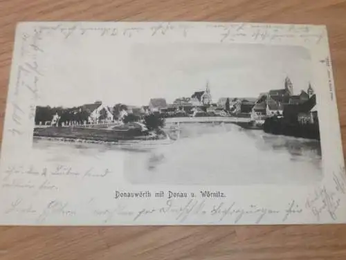 Donauwörth , 1902 , alte Ansichtskarte , Postkarte , AK !!