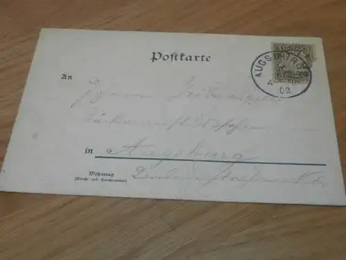 Generalfeldmarschall Graf Waldersee , 1902 , alte Ansichtskarte , Postkarte , AK !!