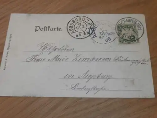 Rothenburg o.d. Tauber , 1905 , alte Ansichtskarte , Postkarte , AK !!