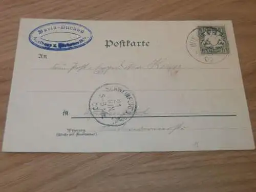 Mariabuchen b. Lohr  , 1900 , alte Ansichtskarte , Postkarte , AK !!