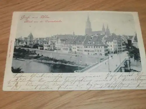 Ulm , 1902 , alte Ansichtskarte , Postkarte , AK !!