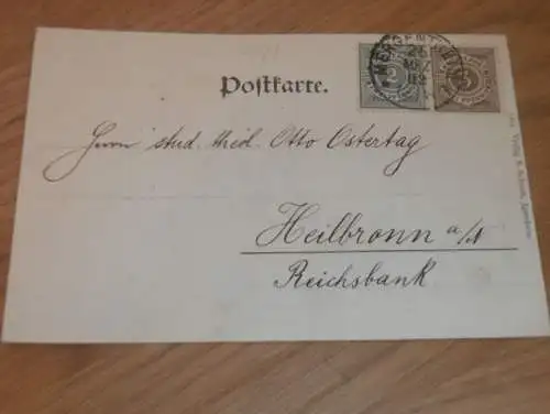 Igersheim , 1902 , alte Ansichtskarte , Postkarte , AK !!