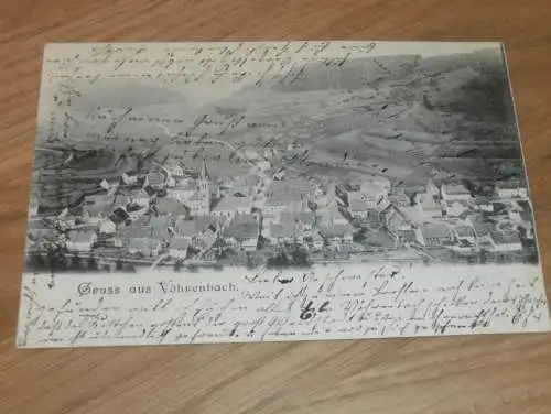 Vöhrenbach , 1900 , alte Ansichtskarte , Postkarte , AK !!