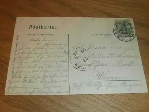 Wangen i. Allgäu , 1905 , Gegenbauer Strasse , Ansichtskarte , Postkarte !!!