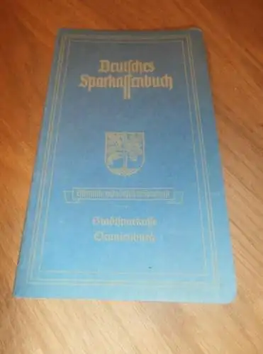 altes Sparbuch Oranienburg , 1948 - 1949 , Udo Manthey in Oranienburg , Sparkasse , Bank !!