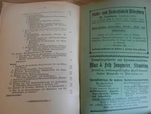 Der Bayerische Bauernverein in Vergangenheit, Gegenwart und Zukunft , 1906 , Bayern , Bauern , Landwirtschaft , Ansbach