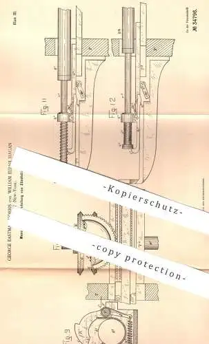 original Patent - George Eastman Norris , William Elijah Hagan , Troy , New York , USA , 1885 , Zündhölzer | Streichholz