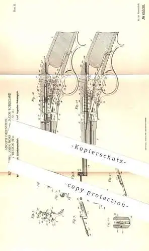 original Patent - Adolph Greenstein , John Ruhl , John Morrow , Jacob Koblegard , Weston USA | Mehrladegewehr | Gewehr