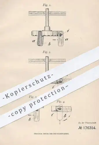 original Patent - Carl Kampmann Junior , Mülheim / Ruhr , 1905 , Wäschebeweger für Waschmaschinen | Waschmaschine !!