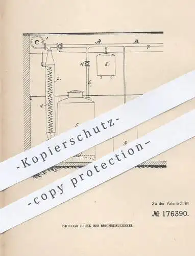 original Patent - G. Hönnicke , Berlin / Schöneberg , 1905 , Verarbeitungsanlage f. Kadaver | Verbrennung , Ofen , Dampf