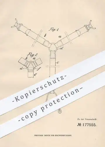 original Patent - Johann Uchrin , Berlin , 1905 , Hosenträger | Hosen - Träger , Mode , Schneider , Gurt , Gürtel , Hose