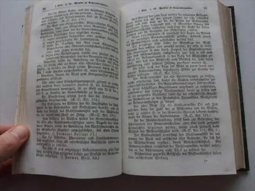 Handbuch für Landgemeinde-Verwaltungen , 1870 , Armenpflegschaftsräthe , Kirche , Schule , Bamberg , W. Stadelmann !!!