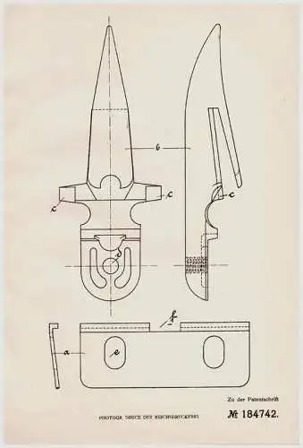 Original Patentschrift - L. Weber in Scherstetten , Bayern , 1906 , Mähmaschine , Landwirtschaft , Stauden !!!