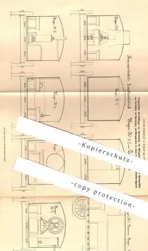 original Patent - Jacob Engels , Kalk / Deutz / Köln , 1880 , Sprengstoff mit Nitroglycerin | Zündstoff , Waffe !!