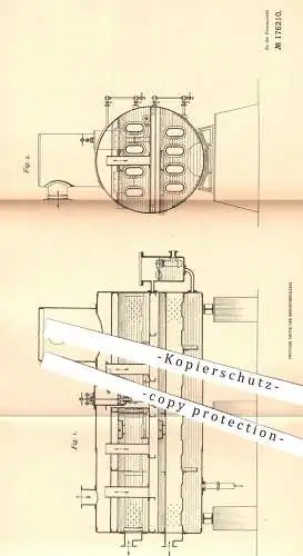 original Patent - Balcke & Co. KG - Bau v. Kondensationsanlagen , Bochum , 1905 , Wasserspiegelregler für Abdampfsammler