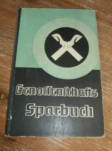 altes Sparbuch Westerhüsen b. Magdeburg , 1937 - 1945 , Sigrid Faust in Westerhüsen b. Magdeburg , Sparkasse , Bank !!