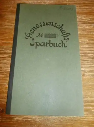 altes Sparbuch Freyburg a.U. , 1939 - 1944 , Paul Später in Nißmitz b. Freyburg a.U. , Sparkasse , Bank !!