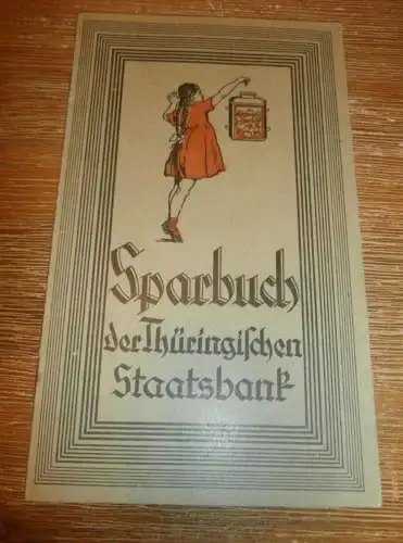 altes Sparbuch Waltershausen i. Thüringen , 1944 - 1946 , Emma Merbach in Langenhain , Sparkasse , Bank !!