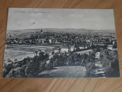 alte AK -  Hildesheim , 1910 , Panorama , Stempel , Ansichtskarte !