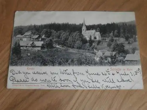 alte AK -  Schierke im Harz  , 1904 , Wernigerode  , Ansichtskarte !!