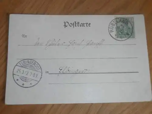 alte AK -  Rübeland i. Harz / Oberharz , 1902 , nach Elbingerode Ansichtskarte