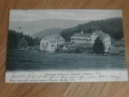 alte AK -  Zellerfeld i. Oberharz , 1905 , Clausthal-Zellerfeld , Ansichtskarte