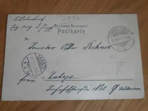 alte AK - Twistringen b. Diepholz  , 1901 , nach Zabrze , Ansichtskarte !!!