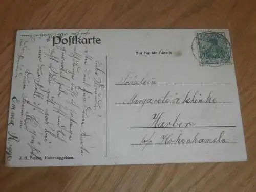 alte AK - Bettrum bei Söhlde , 1918 , nach Harber b. Hohenhameln , Ansichtskarte !!!