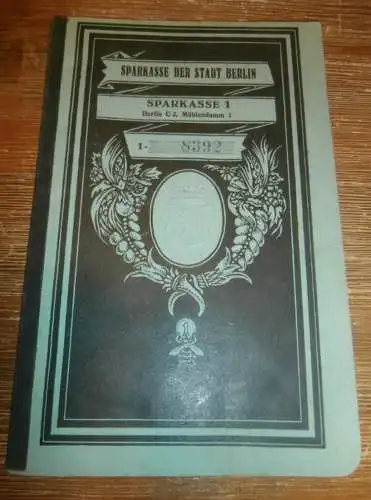 altes Sparbuch Berlin , 1928 - 1950 , Jutta Schnelle in Berlin Lichterfelde , Sparkasse , Bank !!!
