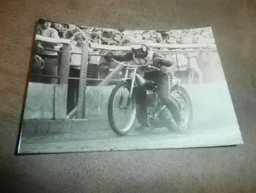 Speedway 70er/ 80er Jahre , Neubrandenburg , DDR , großes altes Foto , ca. 150 x 105 mm !!!