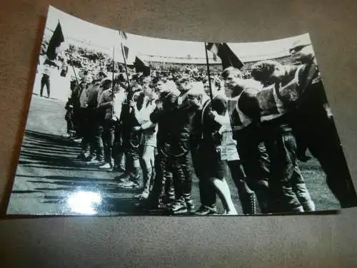 Speedway 70er/ 80er Jahre , Neubrandenburg , DDR , großes altes Foto , ca. 165 x 115 mm !!!