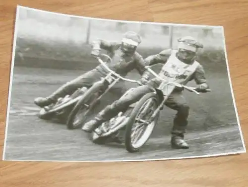 Speedway 80er Jahre , Güstrow , DDR , altes Foto , ca. 175 x 120 mm !!!