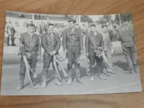 Speedway Rostock 1967 , DDR , altes Foto , ca. 140 x 90 mm !!!