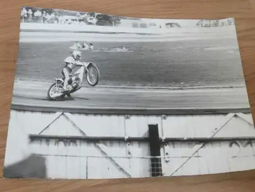 Speedway 80er Jahre , Pardubice , altes Foto , ca. 240 x 180 mm !!!