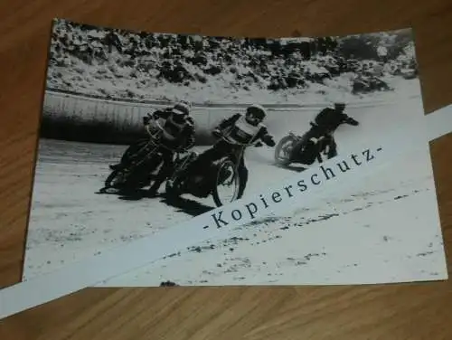 Speedway Neubrandenburg / Güstrow 70/80er Jahre  , DDR , großes altes Foto ca. 180 x 125 mm !!!