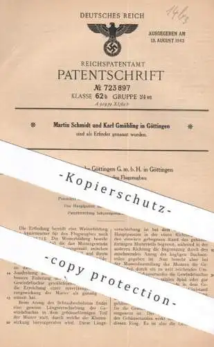 original Patent -Aluminiumwerke Göttingen GmbH | Martin Schmidt & Karl Gmöhling | 1940 | Annietmutter für Flugzeugbau