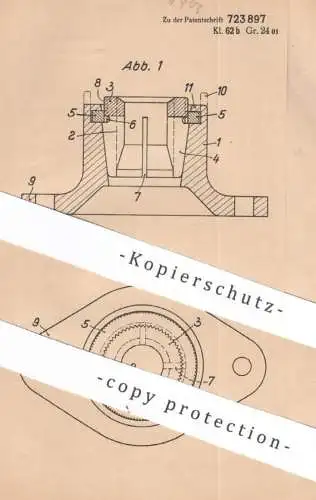 original Patent -Aluminiumwerke Göttingen GmbH | Martin Schmidt & Karl Gmöhling | 1940 | Annietmutter für Flugzeugbau