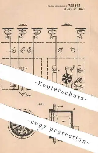 original Patent - Frieseke & Höpfner , Potsdam | Josef Banholzer & Odilo Dollmann , Berlin | 1939 | Drehzahl am Motor