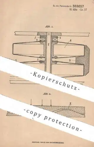 original Patent - Adolphe Kégresse , Paris , Frankreich | 1920 | Antrieb für Laufketten am Kraftfahrzeug | Kfz Automobil