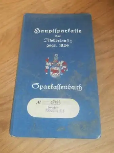 altes Sparbuch Spremberg , 1939 - 25.April 1945 , Sparkasse , Bank !!