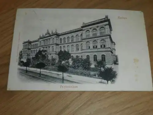 alte AK - Aachen , 1904 , Polytechnikum , Ansichtskarte !!