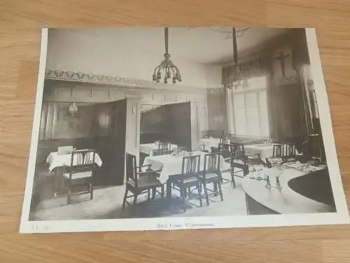 original Ansicht/ Photographie von 1902 , München , Hotel Union Weinrestaurant, Haus , Villa , Wohnung , Wohnhaus !!!