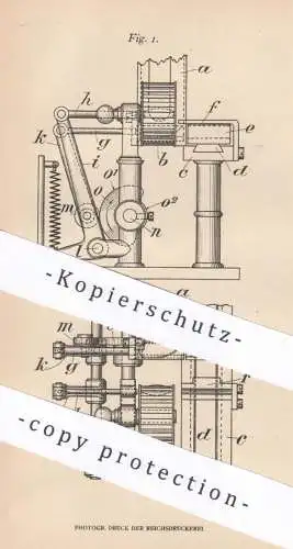 original Patent - Stickerei Feldmühle vorm. Loeb, Schoenfeld & Co. Rorschach , Schweiz , 1906 , Stickmaschine | Sticken