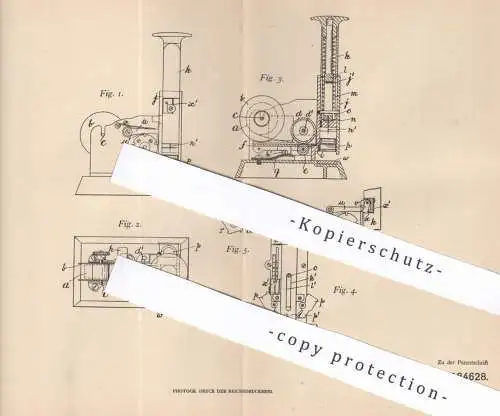 original Patent - Florence Hadida geb. Kaye , London , England , 1905 , Markenaufkleber | Briefmarken , Post , Marke !!