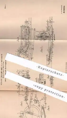 original Patent - Richard Williams Bentley , Brooklyn , Kings County , New York , USA 1885 | Gravieren , Gravur | Druck