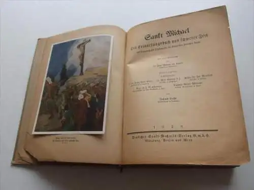 Ein Erinnerungsbuch aus schwerer Zeit , 1920 , Eberele (Hg. u.a.): Sankt Michael Würzburg !!!