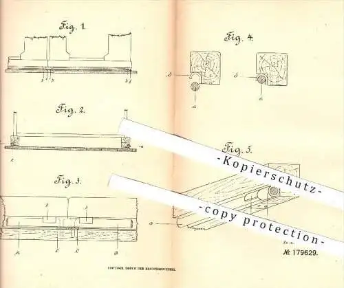 original Patent - Wilh. Horstmann , Stendal , 1905 , auf Schienen verschiebbare Schulbank , Schule , Möbel , Tischler !