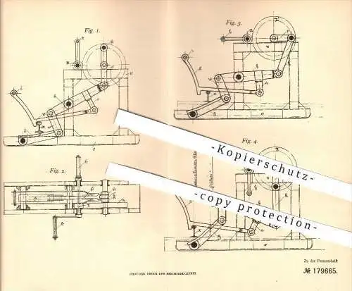 original Patent - Georg R. Petermann in Gleiwitz , 1906 , Verschieben von Gleisen , Gleis , Gleise , Eisenbahn , Weichen