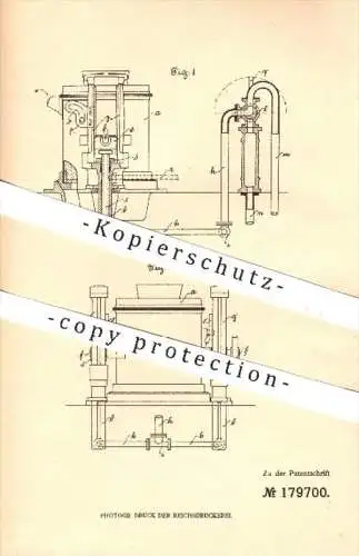 original Patent - Georg Rietkötter in Hagen , 1905 , Kippbarer Tiegelschmelzofen , Schmelzofen , Ofen , Öfen , Ofenbauer