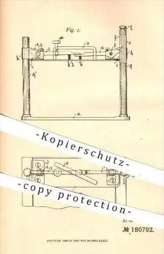 original Patent - A. Brinnhäusser , Nürnberg , 1906 , Schneidemaschine für Fleisch , Wurst , Schneiden , Schlachterei !!